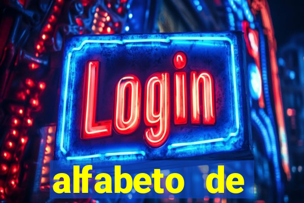 alfabeto de caligrafia bonita
